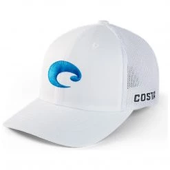 Costa Del Mar Flex Fit Logo Trucker