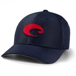 Costa Del Mar Reg Fit Neoprene Logo Perf Hats