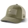 Costa Del Mar Twill Trucker Pride Logo Hats 2 Costa Del Mar Twill Trucker Pride Logo Hats