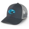 Hats Costa Del Mar Wave Logo Trucker