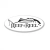 Reef & Reel Performance Fishing Oval Fish Sticker Stickers