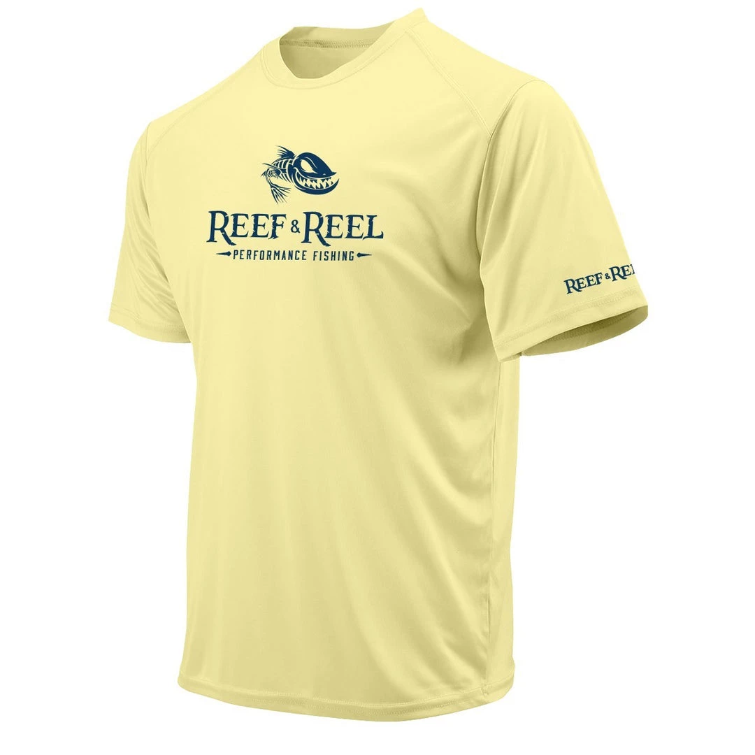 Reef & Reel Floating Fish Men's Performance Short Sleeve Shirt Performance Shirts 4 Reef & Reel Floating Fish Men's Performance Short Sleeve Shirt Performance Shirts