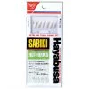 Hayabusa Hage Fish Skin Aurora Finish 6-Hook Sabiki Rig 2 Hayabusa Hage Fish Skin Aurora Finish 6-Hook Sabiki Rig