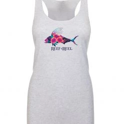 Reef & Reel Roosterfish Tri Blend Tank Top Tank Tops
