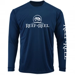 Reef & Reel Logo ECO Series LS Performance Shirt Performance Shirts