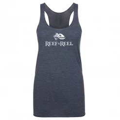 Tank Tops Reef & Reel Women's Floating Fish Tri Blend Tank Top