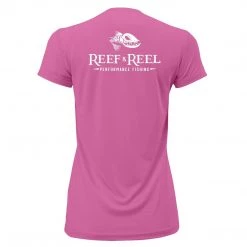 Reef & Reel Women's Floating Fish Back Performance SS Shirt Performance Shirts