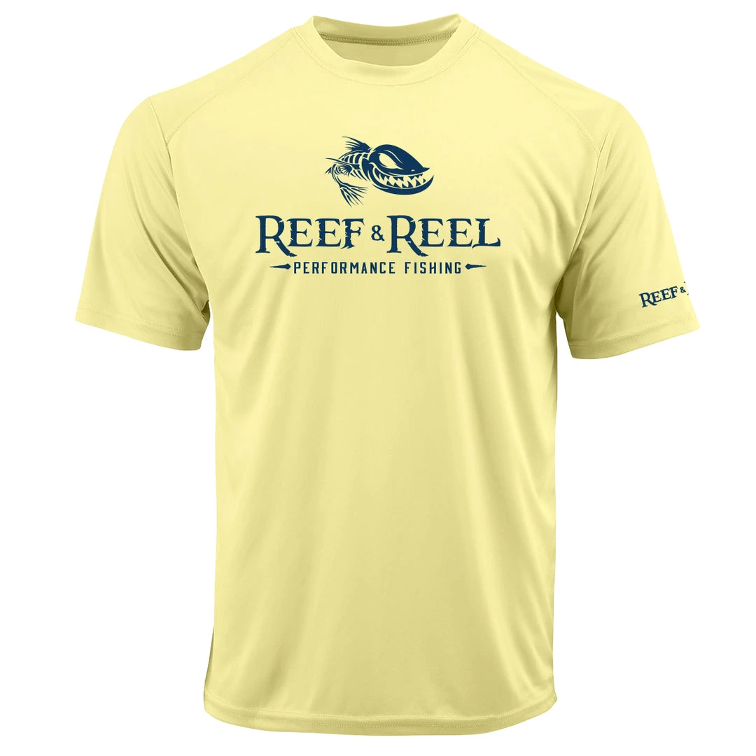 Reef & Reel Floating Fish Men's Performance Short Sleeve Shirt Performance Shirts 3 Reef & Reel Floating Fish Men's Performance Short Sleeve Shirt Performance Shirts