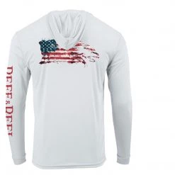 Reef & Reel Proud To Be A Fisherman Performance Hoodie Performance Hoodies