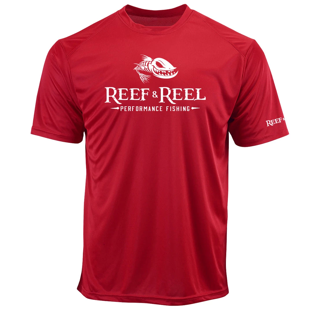 Reef & Reel Floating Fish Men's Performance Short Sleeve Shirt Performance Shirts 10 Reef & Reel Floating Fish Men's Performance Short Sleeve Shirt Performance Shirts