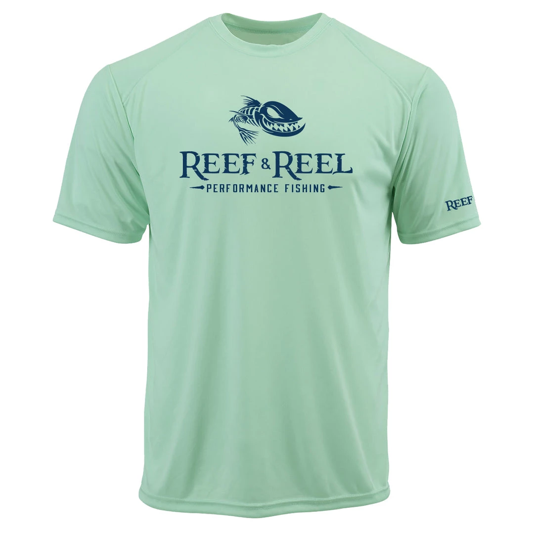 Reef & Reel Floating Fish Men's Performance Short Sleeve Shirt Performance Shirts 7 Reef & Reel Floating Fish Men's Performance Short Sleeve Shirt Performance Shirts