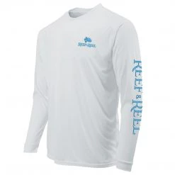 Reef & Reel Square Lobster Long Sleeve Performance LS Shirt