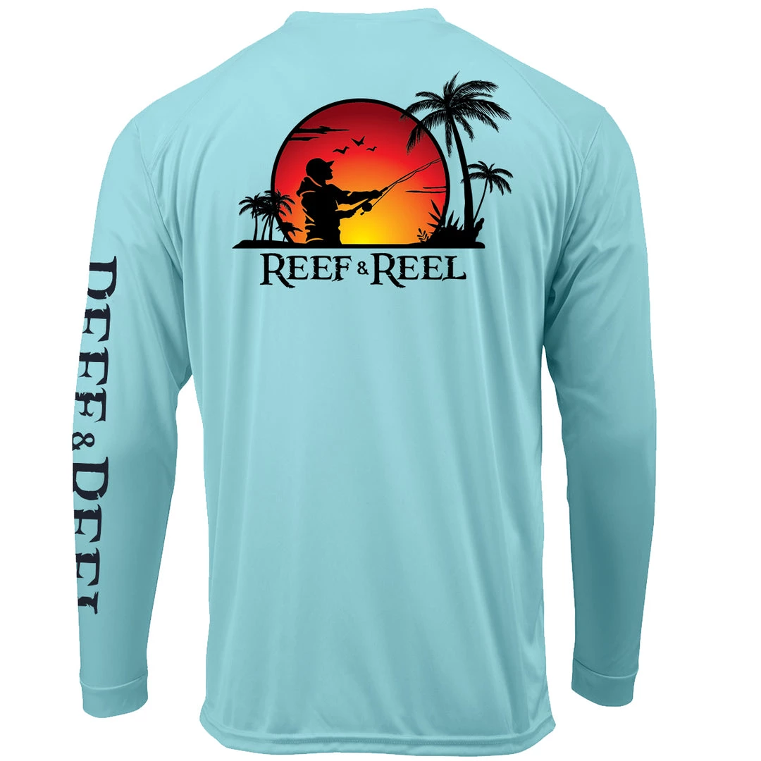 Reef & Reel Sunset Performance LS Shirt Performance Shirts 7 Reef & Reel Sunset Performance LS Shirt Performance Shirts