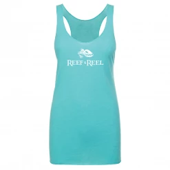 Tank Tops Reef & Reel Women's Floating Fish Tri Blend Tank Top