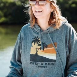 Reef & Reel Vintage Palms Hoodie Sweatshirts & Jackets