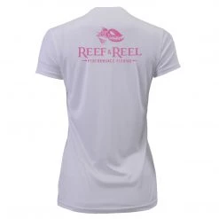 Reef & Reel Women's Floating Fish Back Performance SS Shirt Performance Shirts