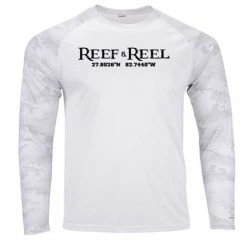 Performance Shirts Reef & Reel Coordinates Camo Pro Series Performance Fishing Shirt